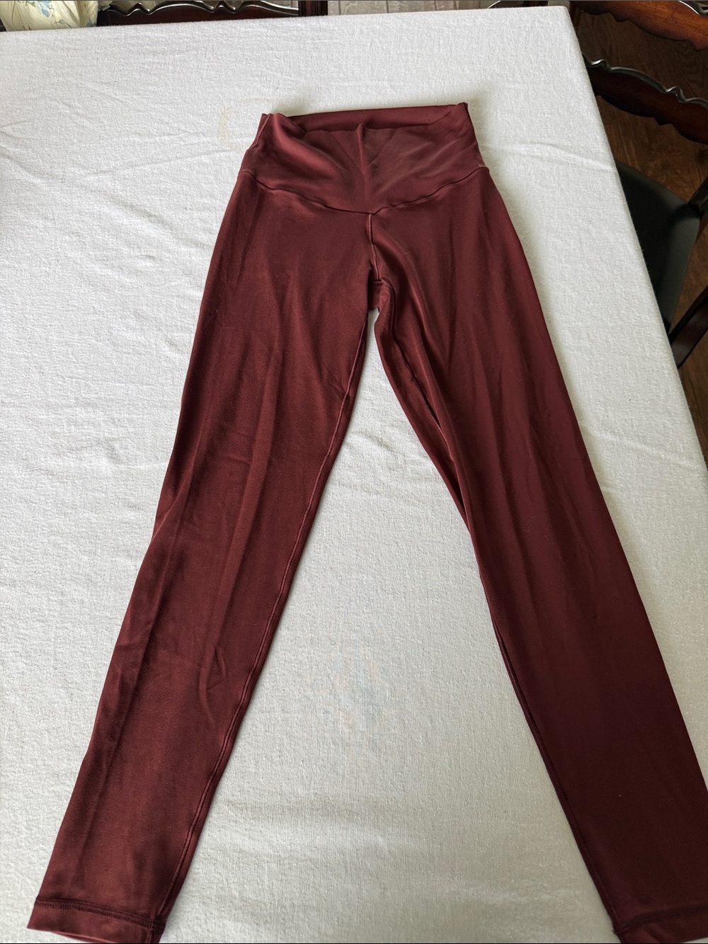Aerie Offline Size S High-Waist Burgundy Leggings